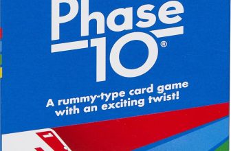 Mattel Games Phase 10 Card Game with 108 Cards, Great