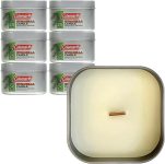Coleman Scented Outdoor Citronella Candle with Wooden