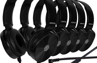 Premium Classroom Headphone & Mic Set 3.5mm Jack Stereo