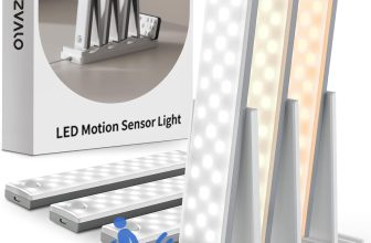 EZVALO 6-Pack Under Cabinet Lighting with Charging