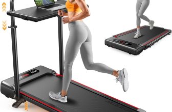 Under Desk Treadmill with 10% Incline, Walking Pad