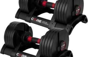 Core Fitness® Adjustable Dumbbell Weight Set by