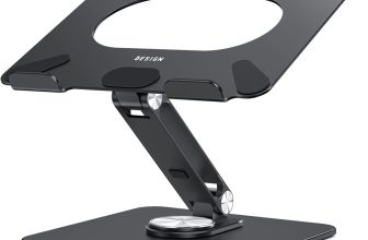 BESIGN LSX7 Laptop Stand with 360 Rotating Base,