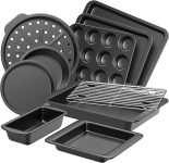 HONGBAKE Bakeware Sets, Baking Pans Set, Nonstick Oven