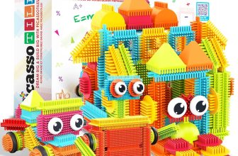 PicassoTiles 120pcs Hedgehog Interlocking Building