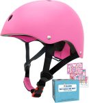 Simply Kids Bike Helmet with DIY Stickers, CPSC & CE