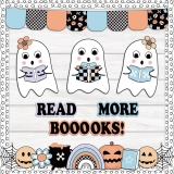 Halloween Bulletin Board Decorations Set, Boho Review halloween classroom decorations